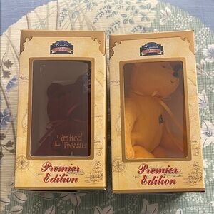 Limited Treasures Premier Edition Sherlock & Gordon Boxed Teddy Bears (Set of 2)